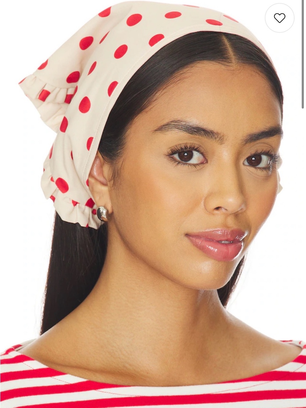 Lisa Says Gah - Mandy Handkerchief in Scarlett Dot
